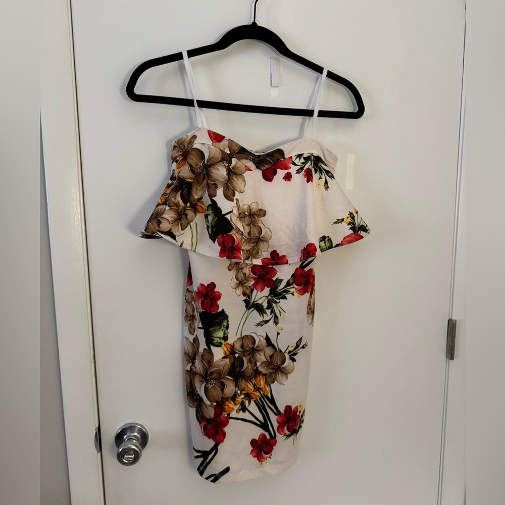 Floral Off-Shoulder Dress
